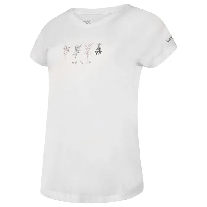 Dare 2b Graphic TShirts Moments Graphic Tee White 8211 Women