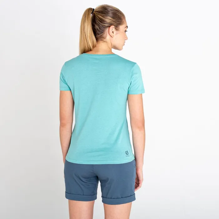 Dare 2b Graphic TShirts Peace Of Mind Graphic Tee Meadowbrook Green 8211 Women
