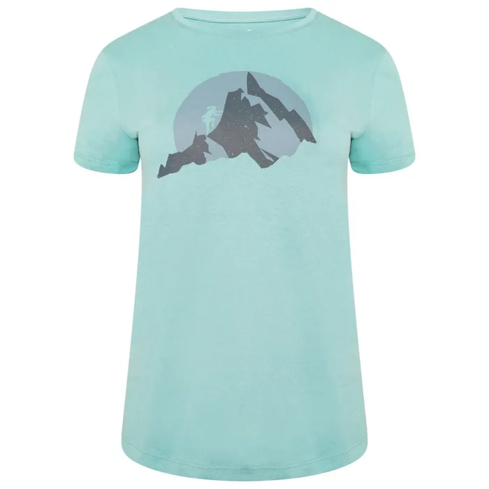Dare 2b Graphic TShirts Peace Of Mind Graphic Tee Meadowbrook Green 8211 Women