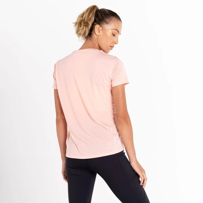 Dare 2b Graphic TShirts Sense Of Calm Graphic TShirt Apricot Blush 8211 Women