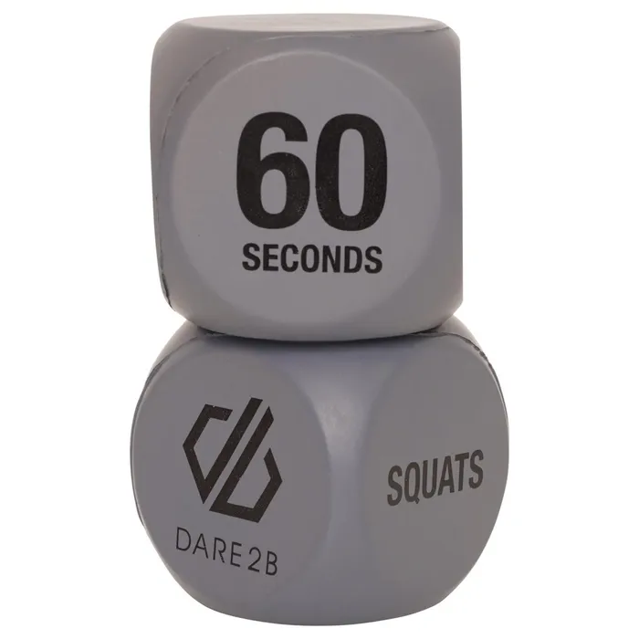 Dare 2b Gym Accessories Exercise Dice Ebony Grey 8211 Women Dare 2b Gym Accessories Exercise Dice Ebony Grey 8211 Women