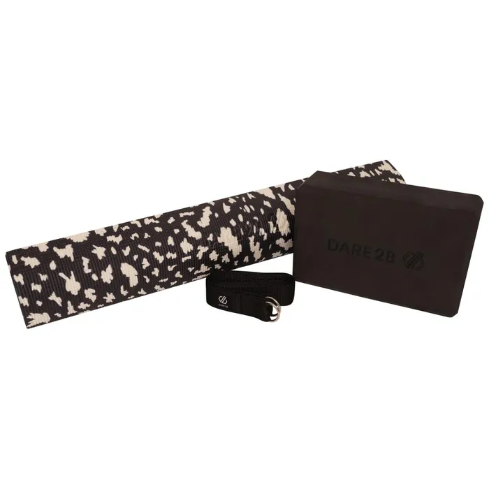 Dare 2b Gym Accessories Yoga Starter Set Black White Dot Print 8211 Women