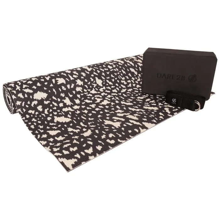Dare 2b Gym Accessories Yoga Starter Set Black White Dot Print 8211 Women