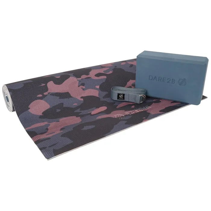 Dare 2b Gym Accessories Yoga Starter Set Powder Pink Camo 8211 Women