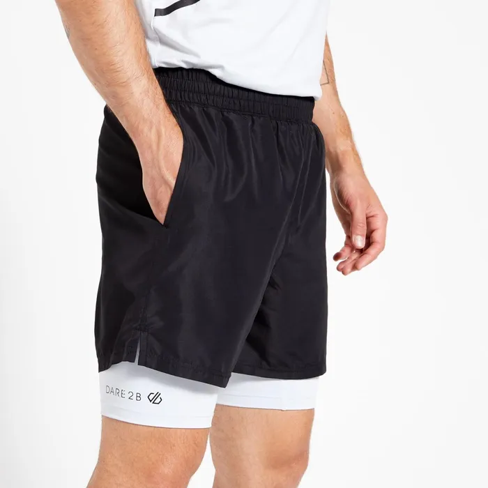 Dare 2b Gym Shorts Henry Holland 8211 Psych Up Training Shorts Black 8211 Men
