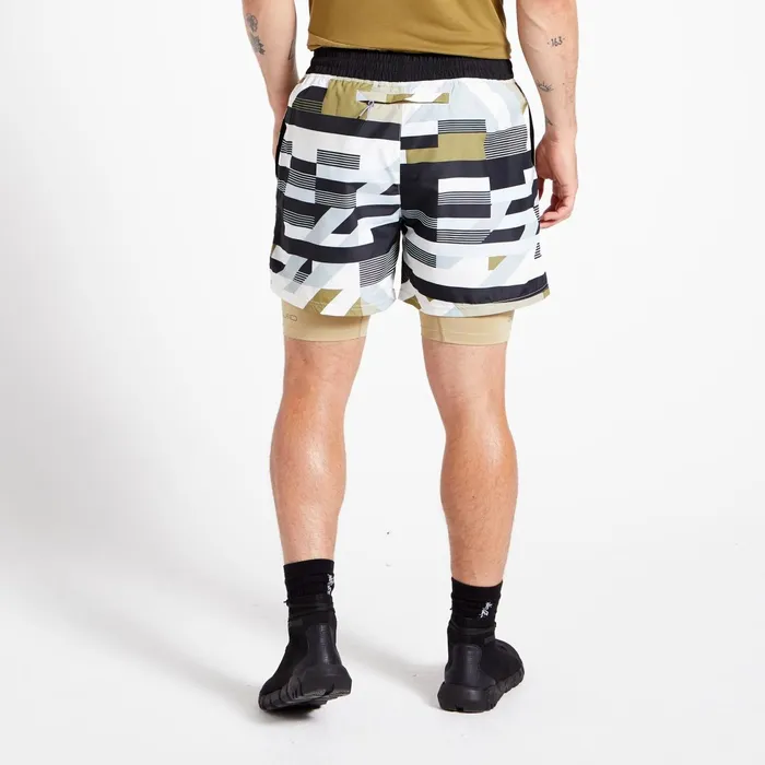 Dare 2b Gym Shorts Henry Holland 8211 Psych Up Training Shorts Slate Green Hero Print 8211 Men