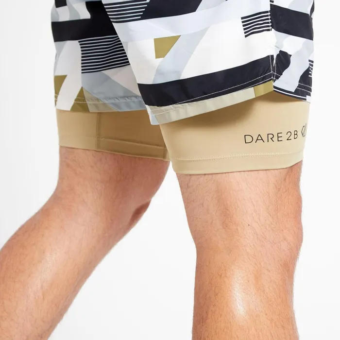 Dare 2b Gym Shorts Henry Holland 8211 Psych Up Training Shorts Slate Green Hero Print 8211 Men