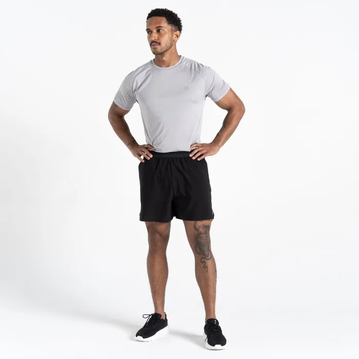 Dare 2b Gym Shorts Jermaine Jenas 8211 Accelerate 5 Inch Fitness Shorts Black 8211 Men