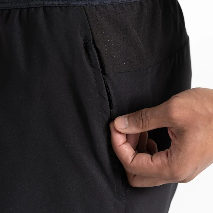 Dare 2b Gym Shorts Jermaine Jenas 8211 Accelerate 5 Inch Fitness Shorts Black 8211 Men