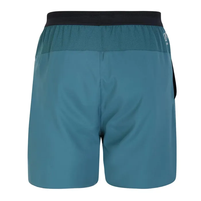 Dare 2b Gym Shorts Jermaine Jenas 8211 Accelerate 5 Inch Fitness Shorts Mediterranean Green 8211 Men