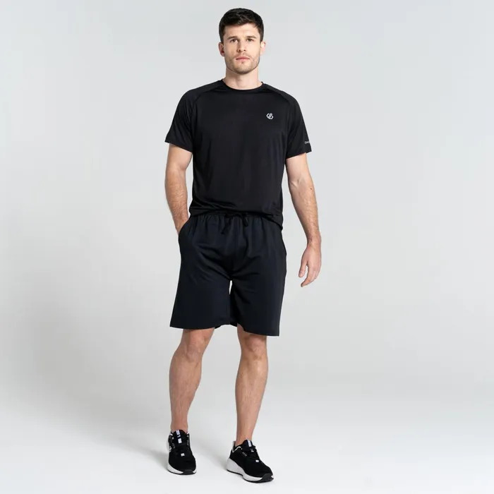 Dare 2b Gym Shorts Jermaine Jenas 8211 Sprinted Drawstring Shorts Black 8211 Men Dare 2b Gym Shorts Jermaine Jenas 8211 Sprinted Drawstring Shorts Black 8211 Men