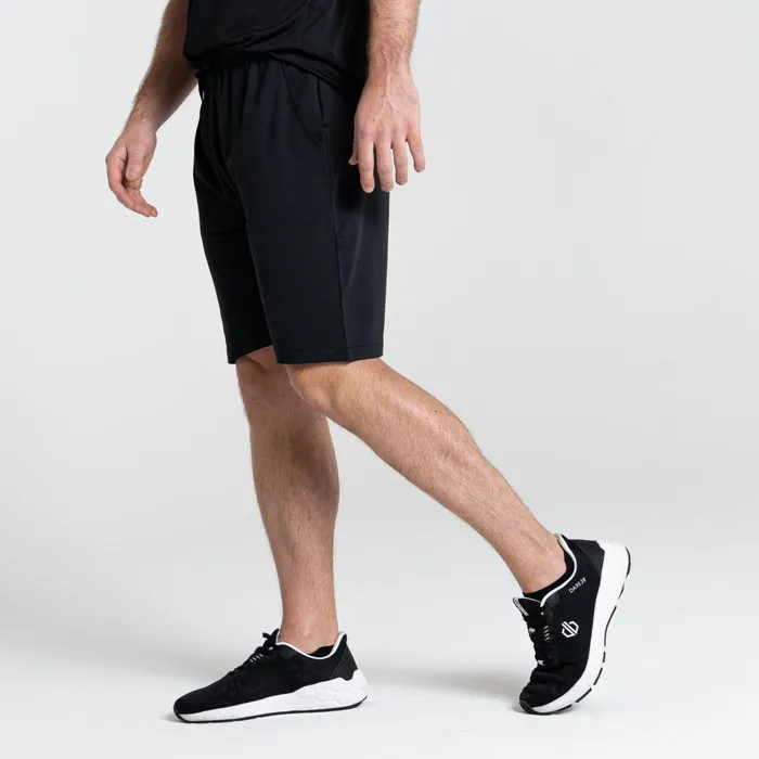 Dare 2b Gym Shorts Jermaine Jenas 8211 Sprinted Drawstring Shorts Black 8211 Men