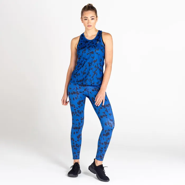 Dare 2b Gym Tops Ardency Ii Recycled Lightweight Vest Space Blue Tie Dye 8211 Women
