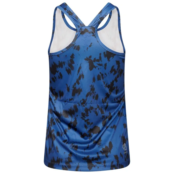 Dare 2b Gym Tops Ardency Ii Recycled Lightweight Vest Space Blue Tie Dye 8211 Women