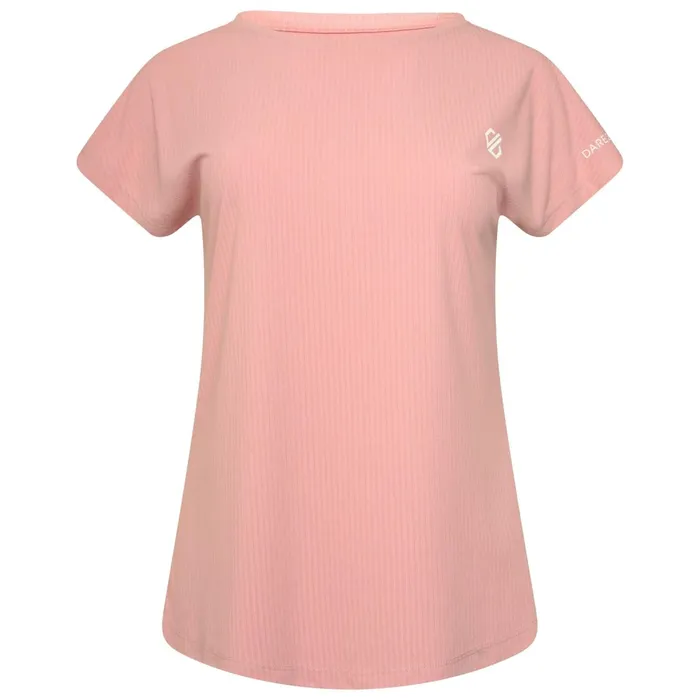Dare 2b Gym Tops Breeze By Lightweight Tee Powder Pink 8211 Women