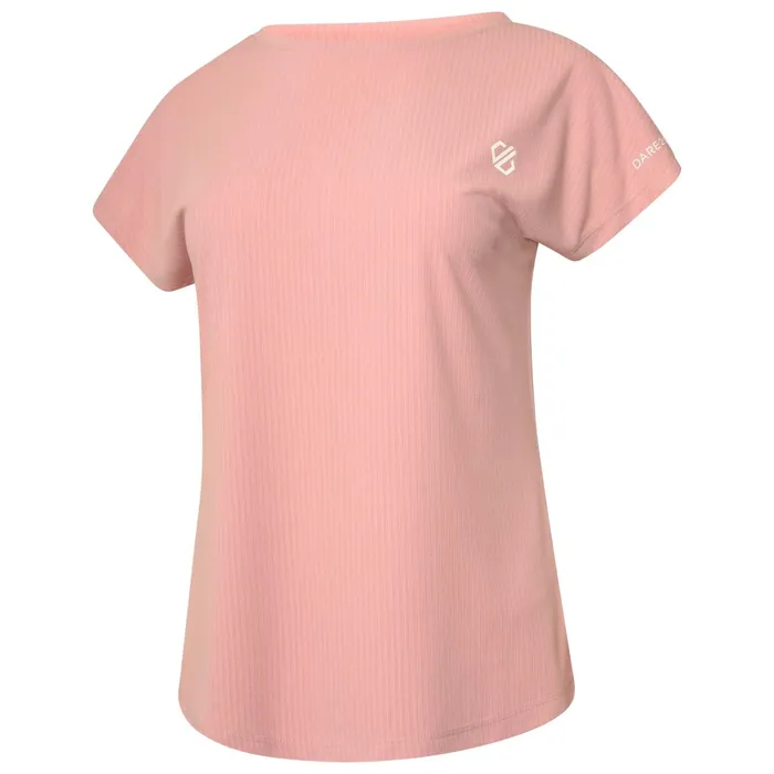 Dare 2b Gym Tops Breeze By Lightweight Tee Powder Pink 8211 Women