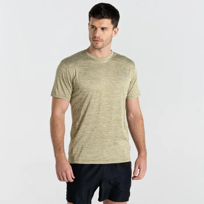 Dare 2b Gym Tops Circuit Graphic Tee Oil Green 8211 Men