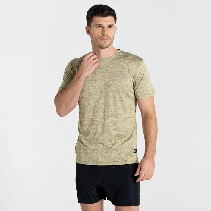 Dare 2b Gym Tops Circuit Graphic Tee Oil Green 8211 Men