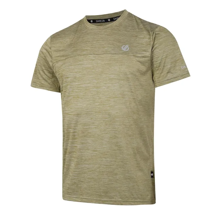 Dare 2b Gym Tops Circuit Graphic Tee Oil Green 8211 Men