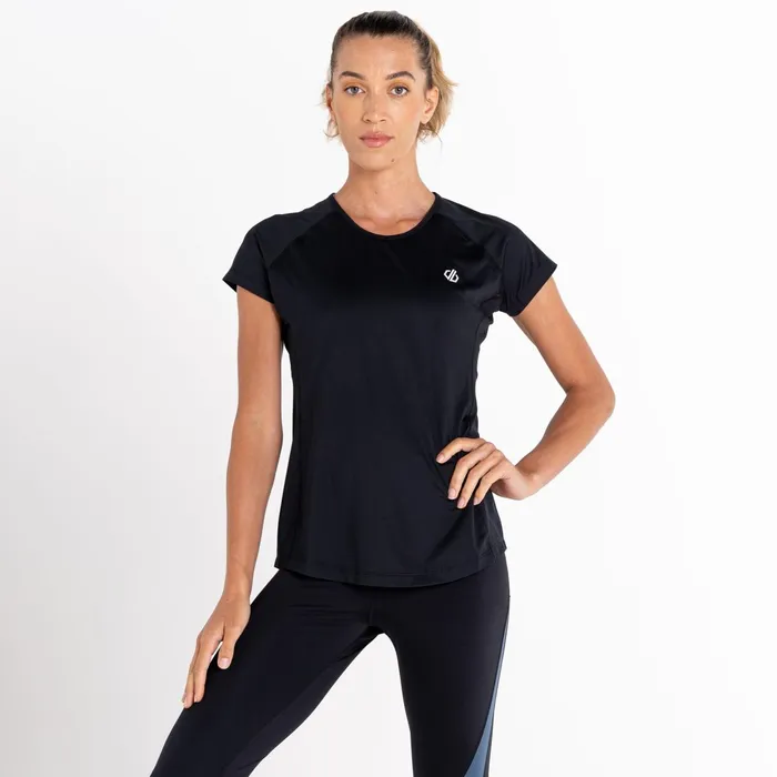 Dare 2b Gym Tops Corral Lightweight Tee Black 8211 Women