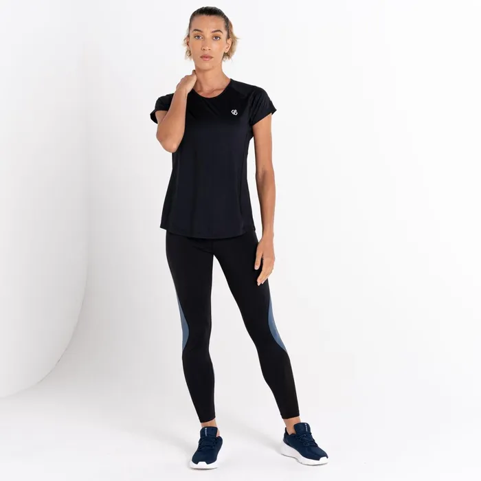 Dare 2b Gym Tops Corral Lightweight Tee Black 8211 Women
