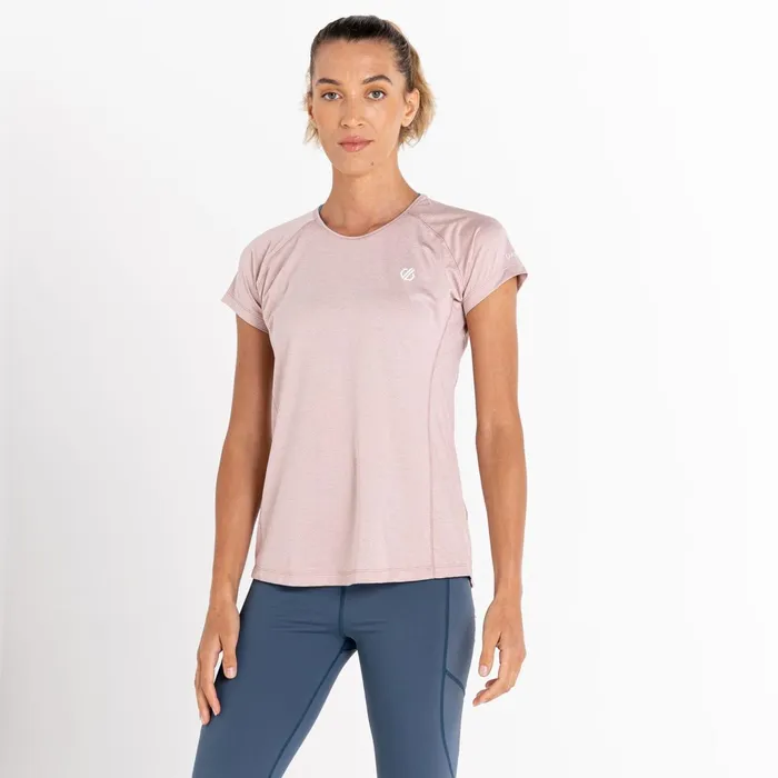 Dare 2b Gym Tops Corral Lightweight Tee Dusky Rose Marl 8211 Women