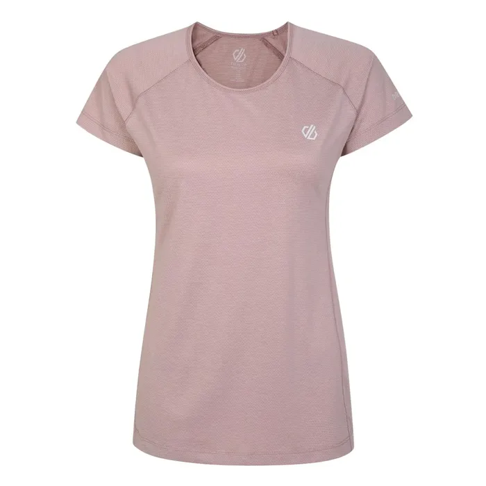 Dare 2b Gym Tops Corral Lightweight Tee Dusky Rose Marl 8211 Women