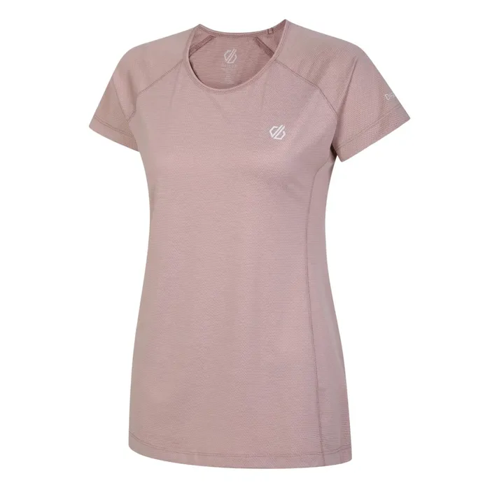 Dare 2b Gym Tops Corral Lightweight Tee Dusky Rose Marl 8211 Women