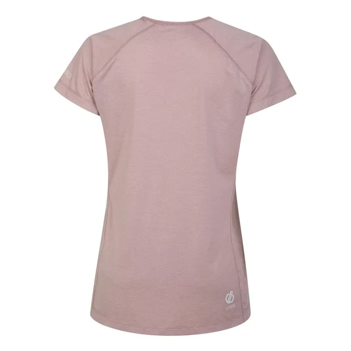 Dare 2b Gym Tops Corral Lightweight Tee Dusky Rose Marl 8211 Women
