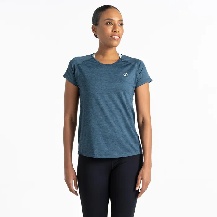 Dare 2b Gym Tops Corral Lightweight Tee Orion Grey Marl 8211 Women