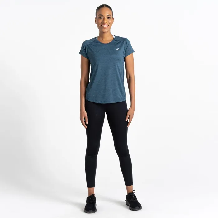 Dare 2b Gym Tops Corral Lightweight Tee Orion Grey Marl 8211 Women