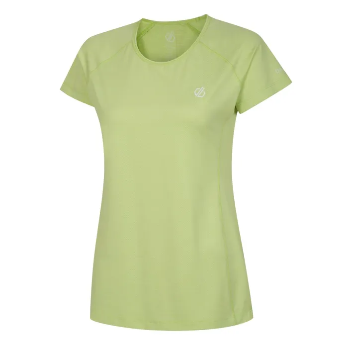 Dare 2b Gym Tops Corral Lightweight Tee Sharp Green Marl 8211 Women
