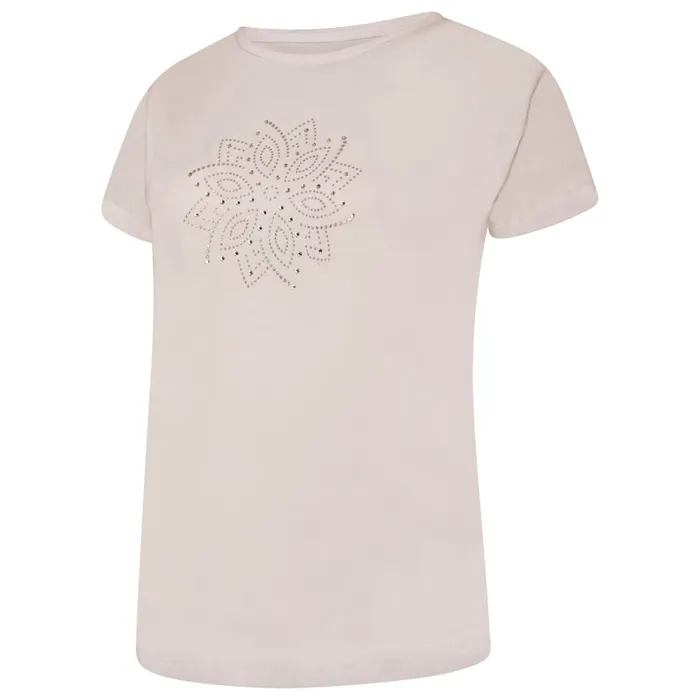 Dare 2b Gym Tops Crystallize Graphic Tee White 8211 Women