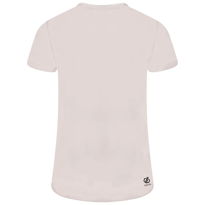 Dare 2b Gym Tops Crystallize Graphic Tee White 8211 Women