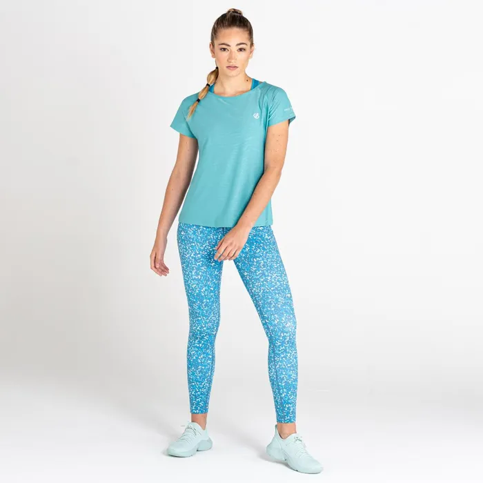 Dare 2b Gym Tops Defy Ii Lightweight Tee Meadowbrook Green 8211 Women