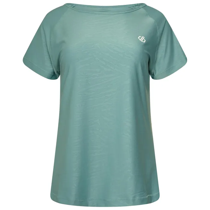 Dare 2b Gym Tops Defy Ii Lightweight Tee Meadowbrook Green 8211 Women