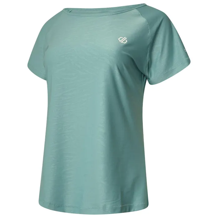 Dare 2b Gym Tops Defy Ii Lightweight Tee Meadowbrook Green 8211 Women