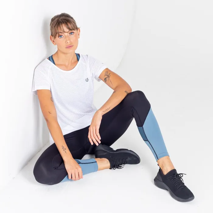 Dare 2b Gym Tops Defy Ii Lightweight Tee White 8211 Women