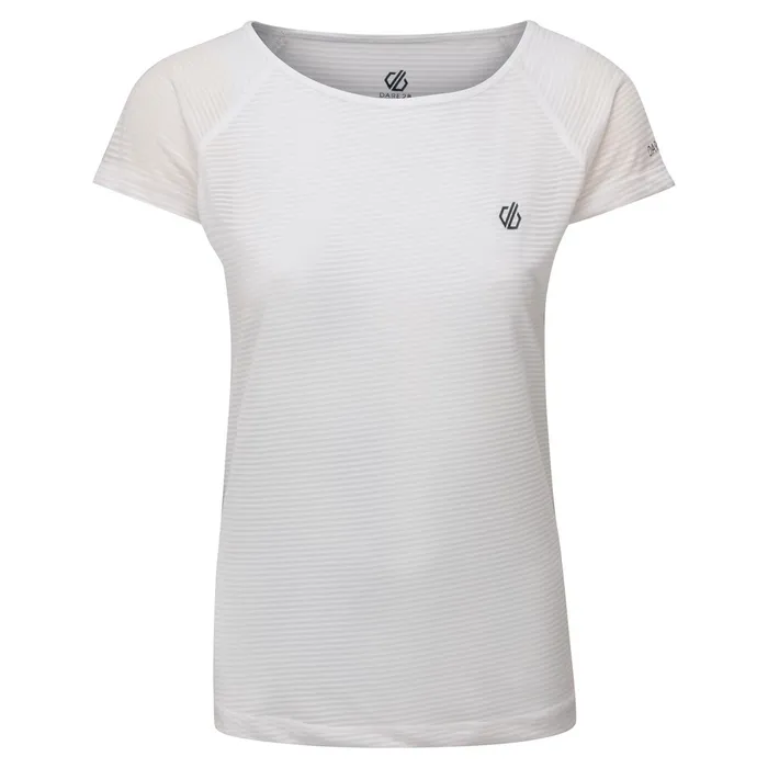 Dare 2b Gym Tops Defy Lightweight Workout TShirt White 8211 Women