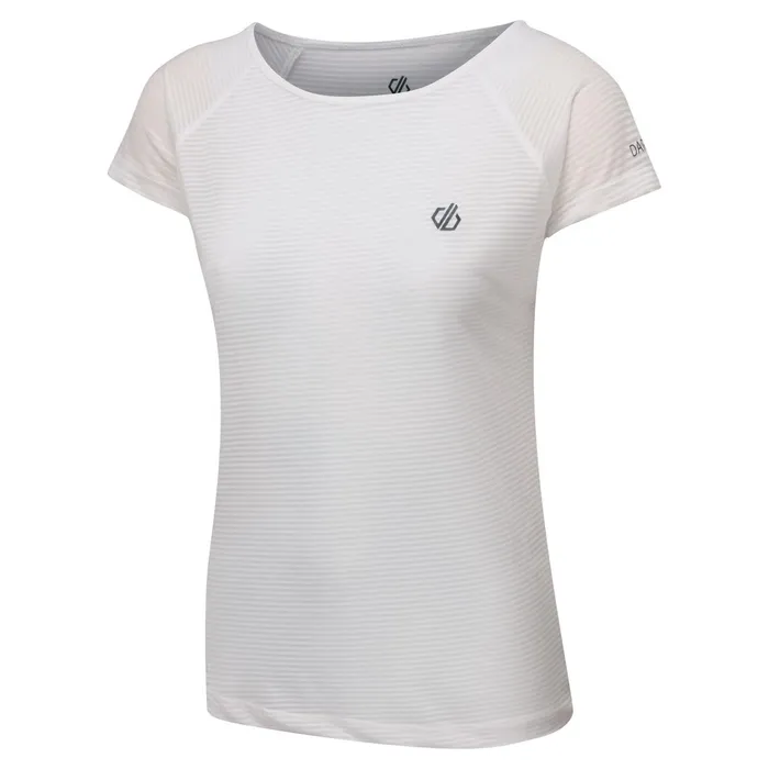 Dare 2b Gym Tops Defy Lightweight Workout TShirt White 8211 Women
