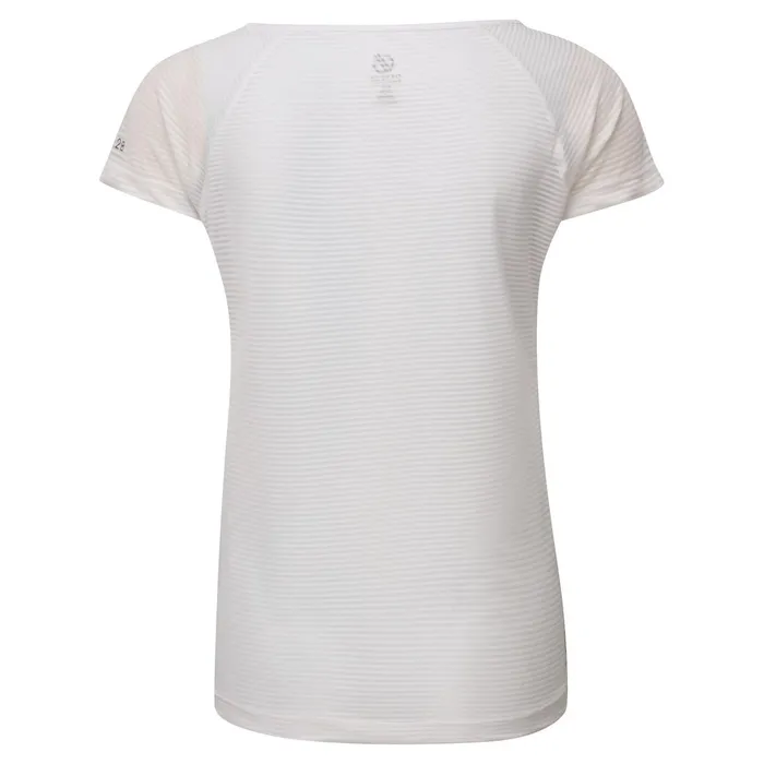 Dare 2b Gym Tops Defy Lightweight Workout TShirt White 8211 Women