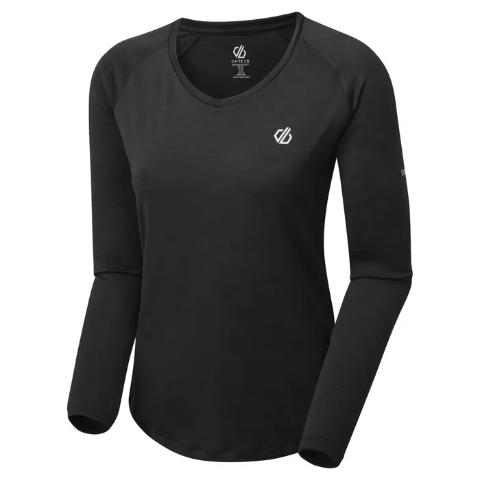 Dare 2b Gym Tops Discern Lightweight Tee Black 8211 Women