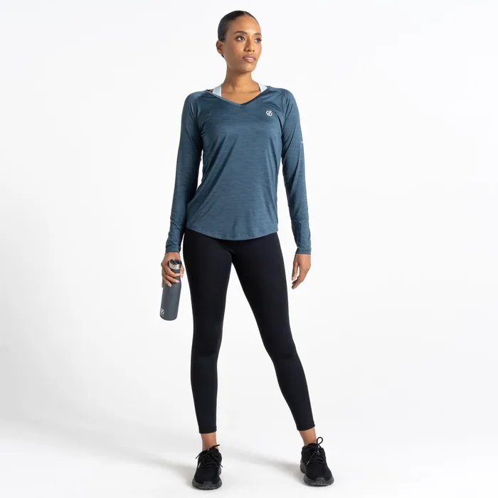 Dare 2b Gym Tops Discern Lightweight Tee Orion Grey 8211 Women