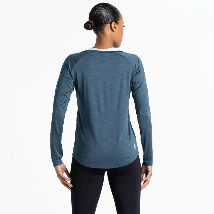 Dare 2b Gym Tops Discern Lightweight Tee Orion Grey 8211 Women