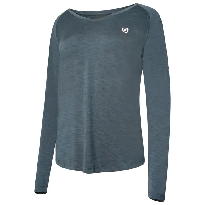 Dare 2b Gym Tops Discern Lightweight Tee Orion Grey 8211 Women
