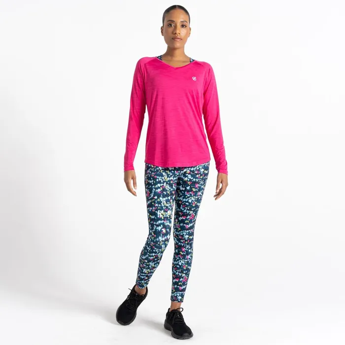 Dare 2b Gym Tops Discern Lightweight Tee Pure Pink 8211 Women