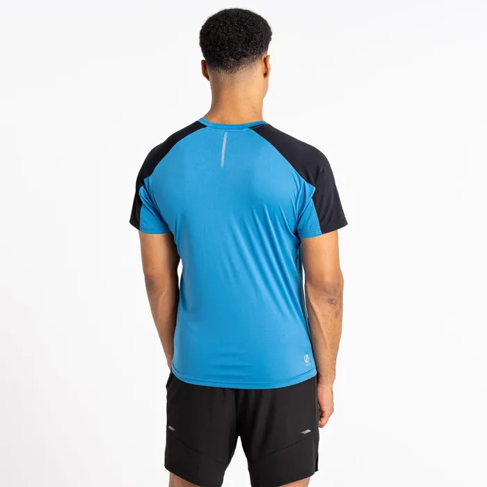 Dare 2b Gym Tops Discernible Iii TShirt Deep Water Black 8211 Men
