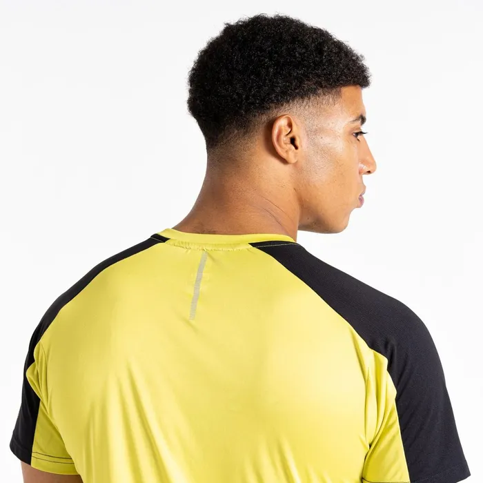 Dare 2b Gym Tops Discernible Iii TShirt Green Algae Black 8211 Men