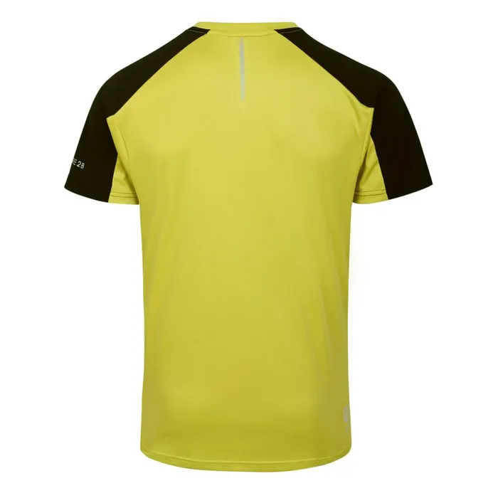 Dare 2b Gym Tops Discernible Iii TShirt Green Algae Black 8211 Men
