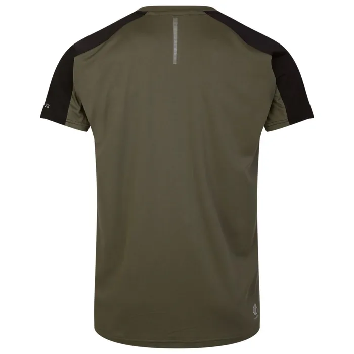 Dare 2b Gym Tops Discernible Iii TShirt Lichen Green Black 8211 Men